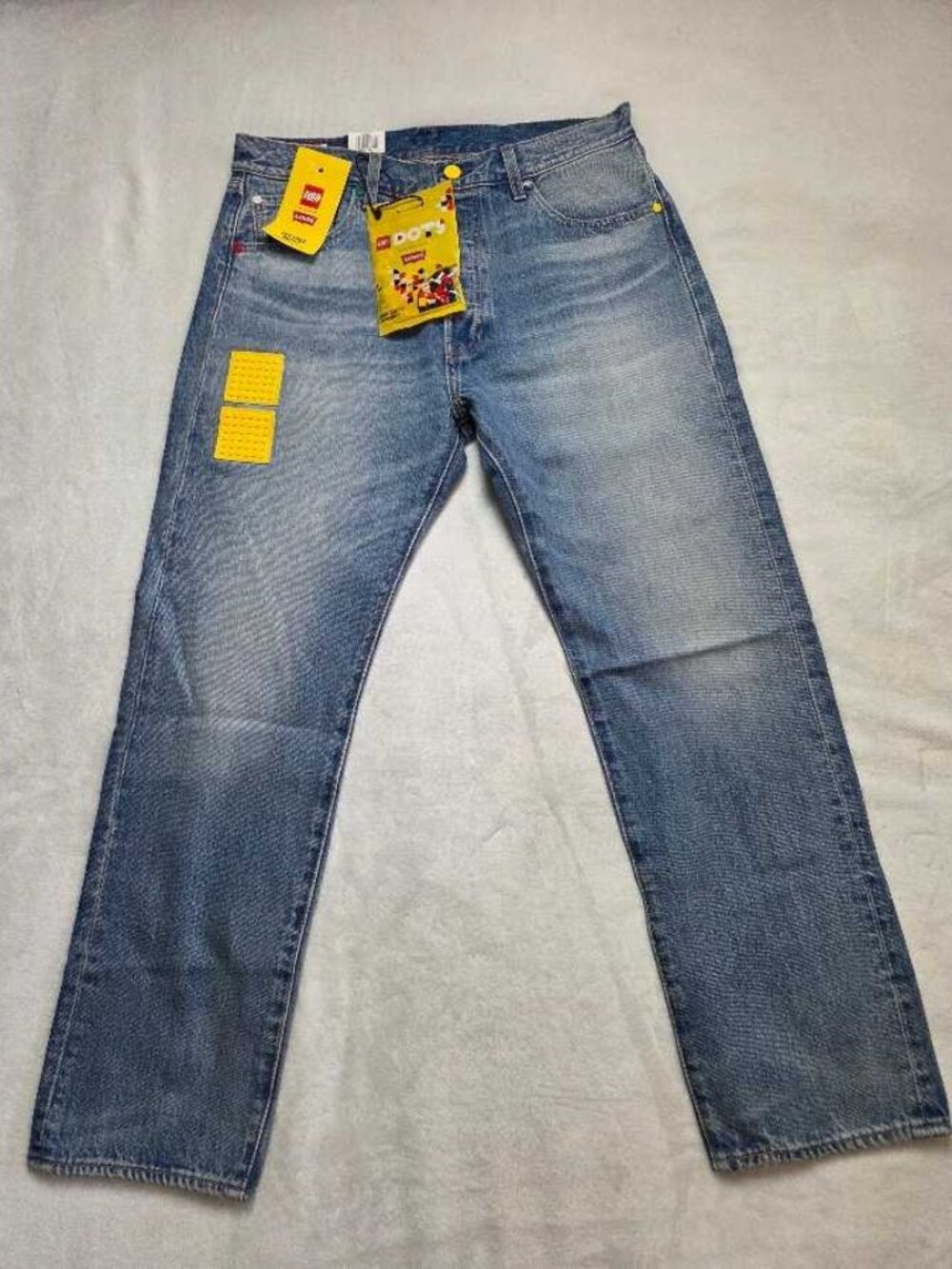 New 34x30 Levi's X Lego Collection colab 501 93' Straight Fit jeans